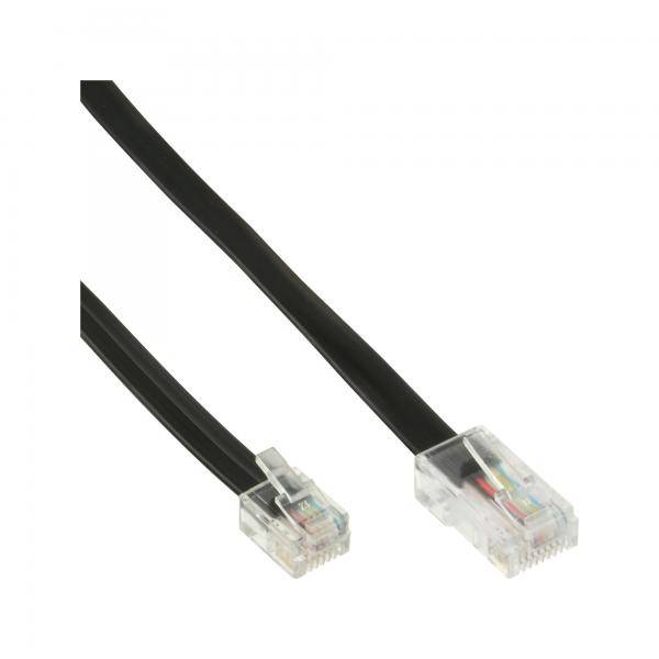 Cavo modulare InLine - spina/spina da RJ45 a RJ11 - 4 fili - 3 m