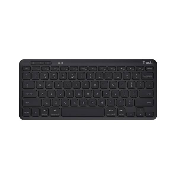 Trust Lyra tastiera RF senza fili + Bluetooth QWERTY Inglese US Nero-1