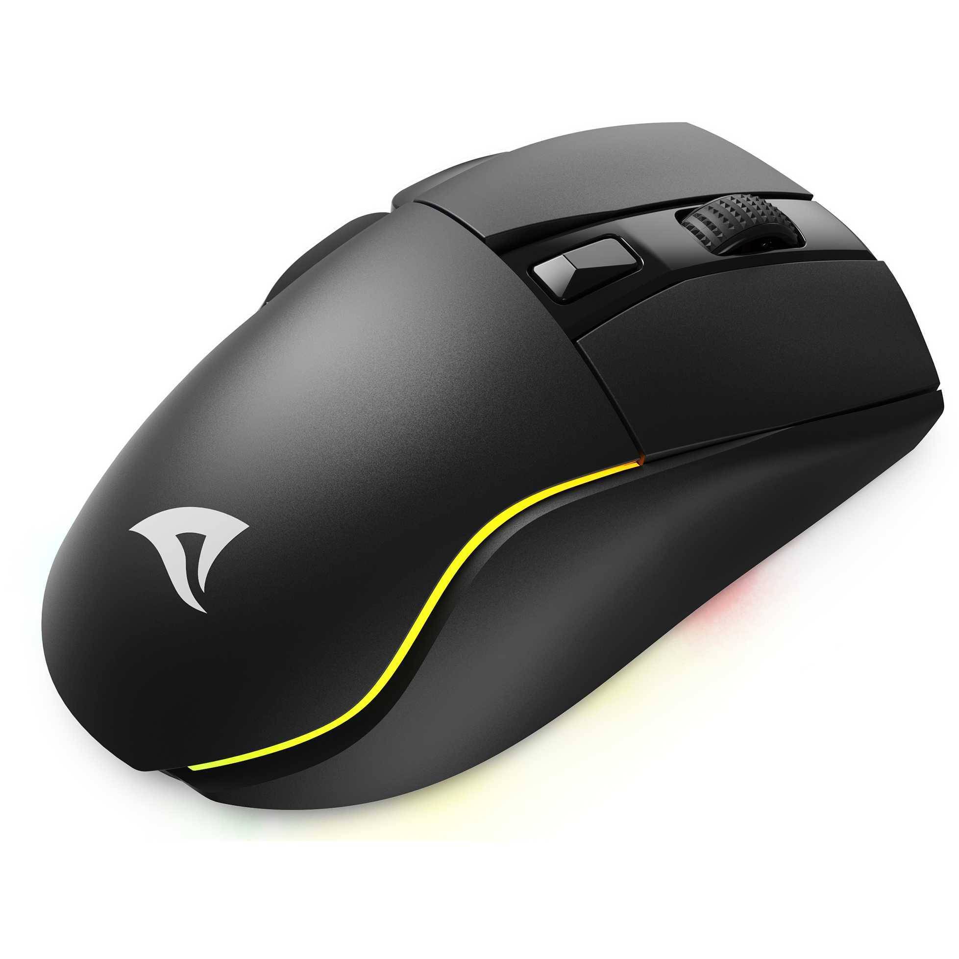 SHARKOON MOUSE SKILLER SGM50 NERO CABLATO E WIRELESS, 6400 DPI-3
