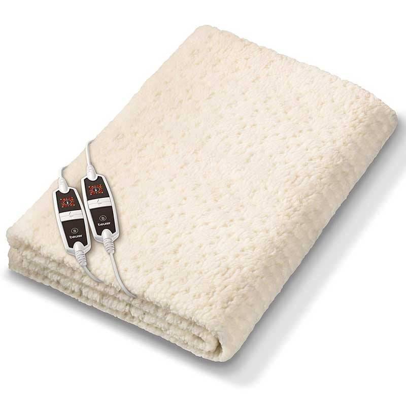 Beurer UB 56 Teddy, Coprimaterasso termico, scaldaletto Matrimoniale-0