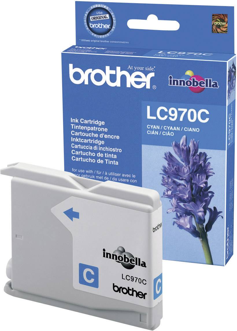 Brother Cartuccia LC-970C Originale Ciano LC970C-0