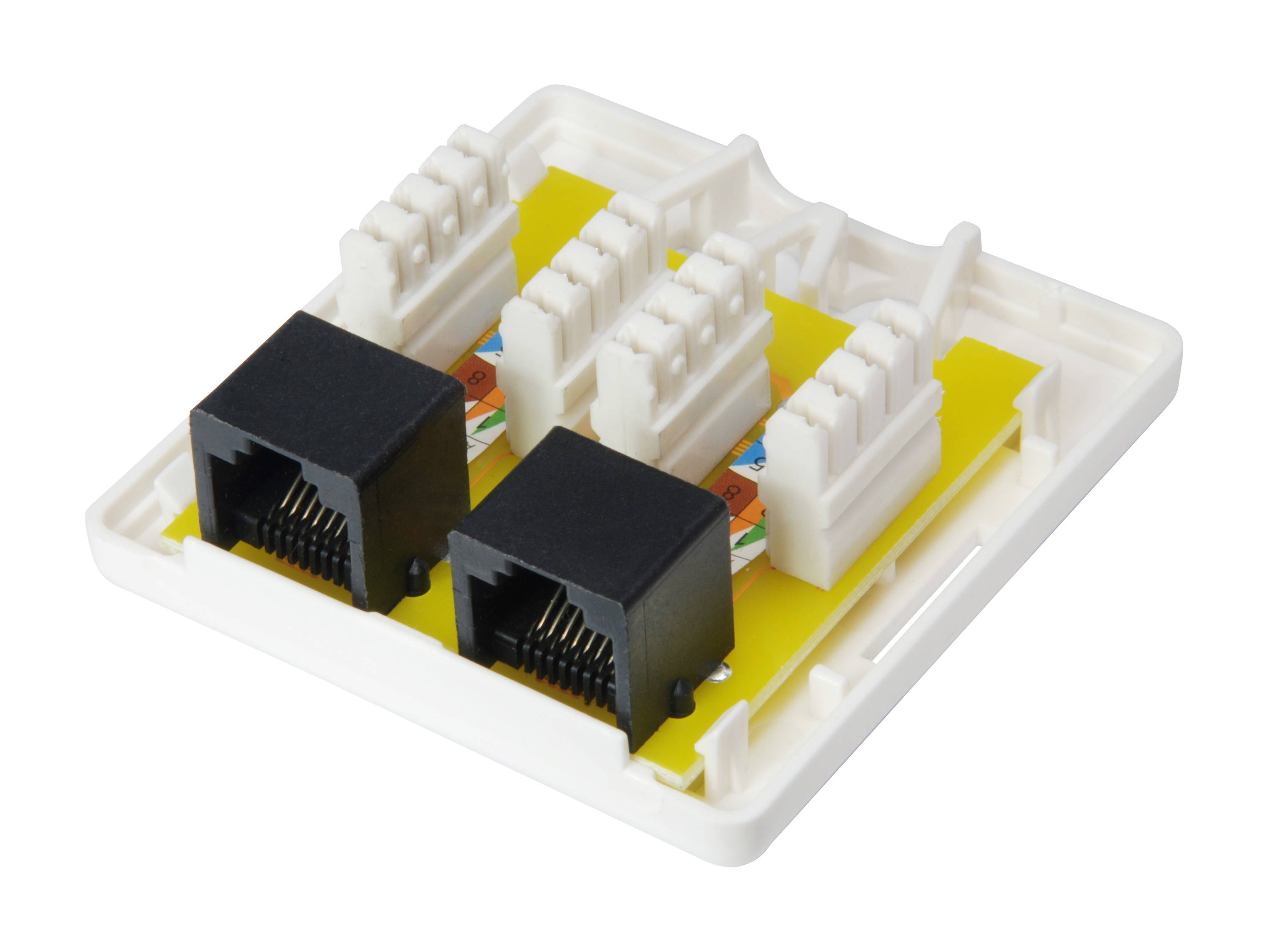 Equip 235214 cassetta di scarico RJ-45 Bianco-2
