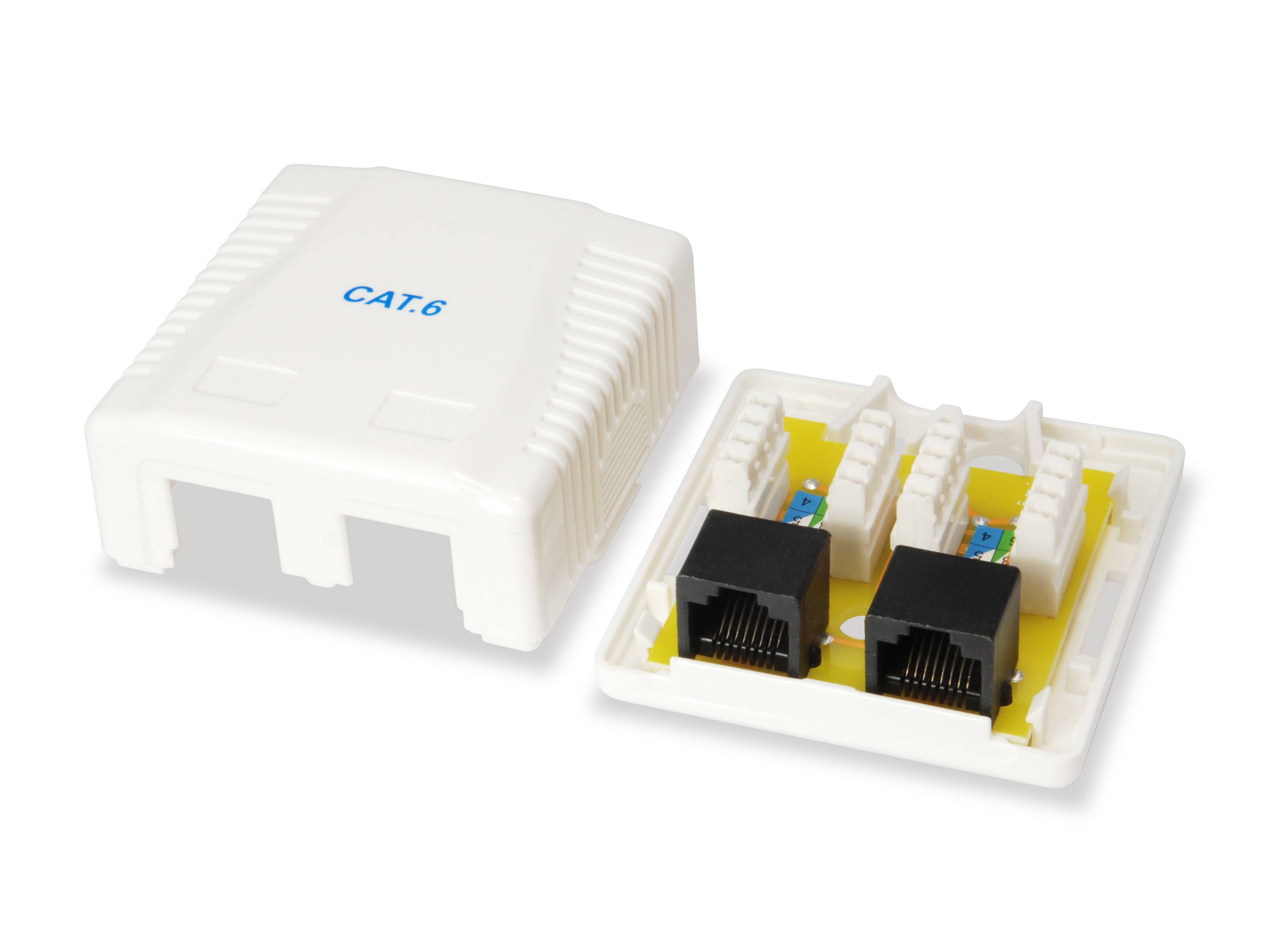Equip 235214 cassetta di scarico RJ-45 Bianco-4