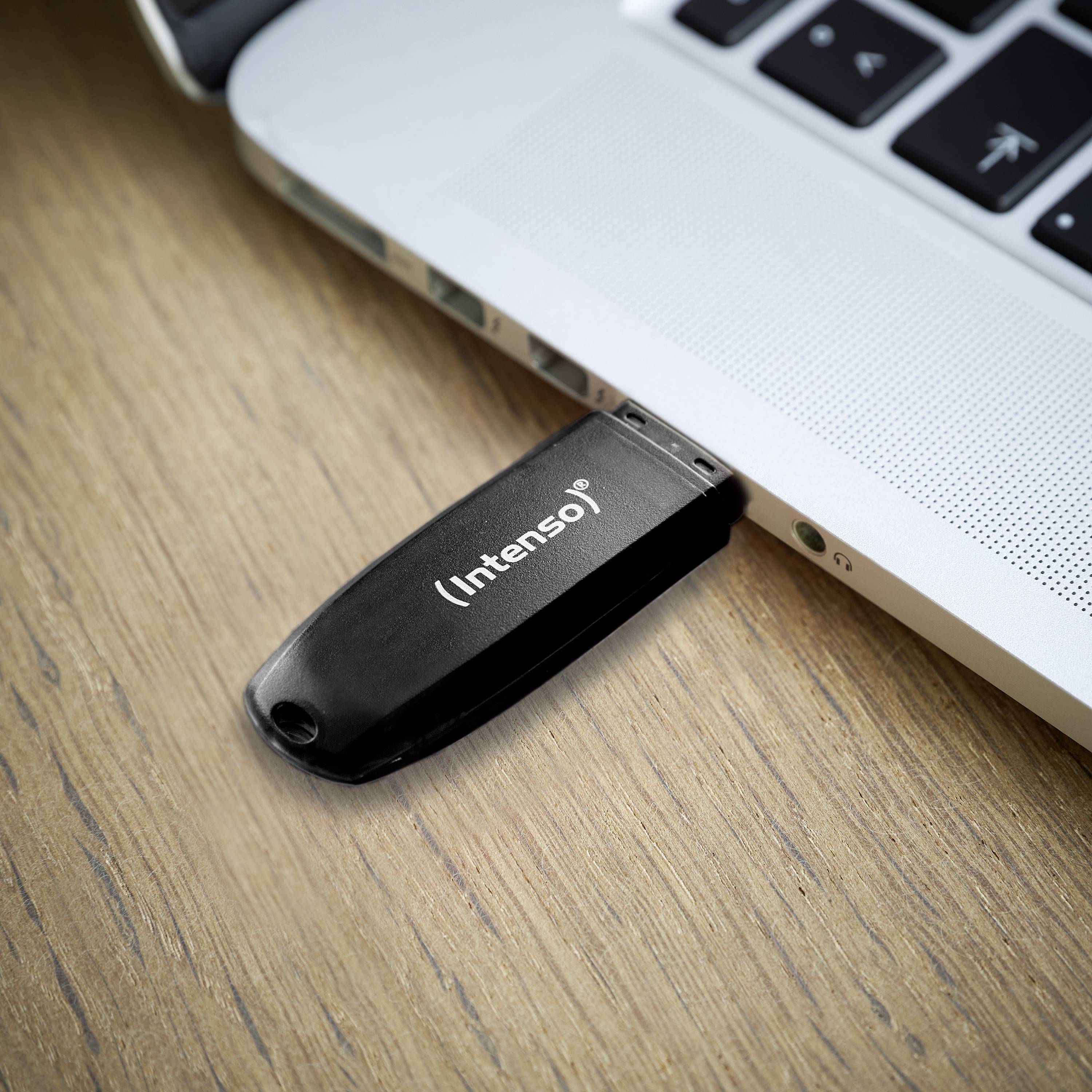 Intenso speed line - usb-flash-laufwerk - 64 gb - usb 3.2 gen 1 - schwarz (packung mit 2)-2