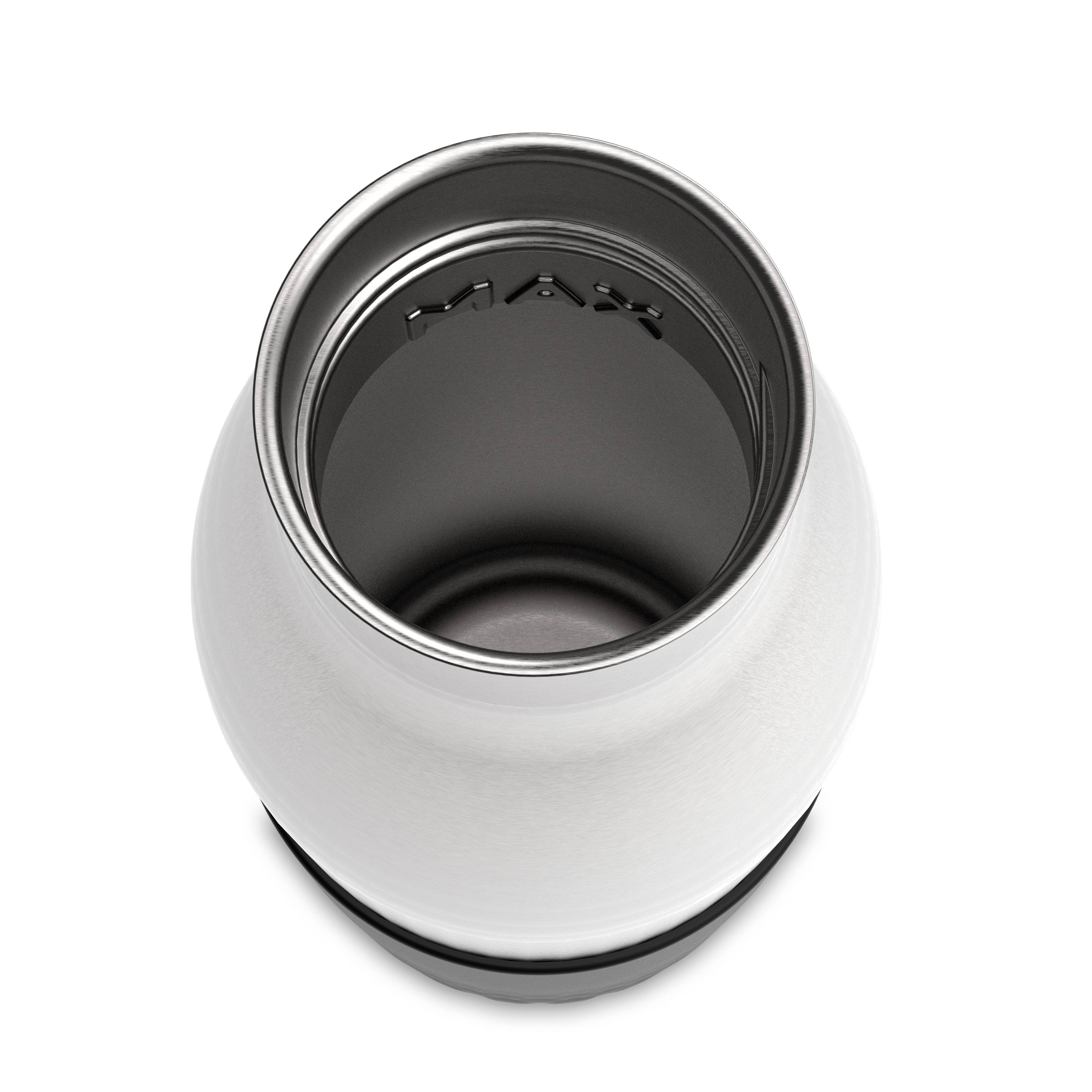 EMSA Bludrop Sleeve N3111100 borraccia Uso quotidiano 700 ml Acciaio inox Nero, Acciaio inox-1