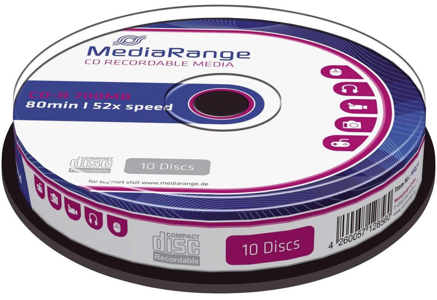 MediaRange MR214 CD-Rohling (MR214)-1
