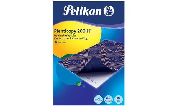 Pelikan Durchschreibpapier Plenticopy 200, Inhalt: 100 Blatt A4, blau schreibend (405472-404426) (404426)-3