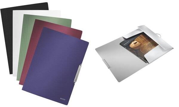 Leitz Style 3-Flap Polipropilene (PP) Nero A4-5