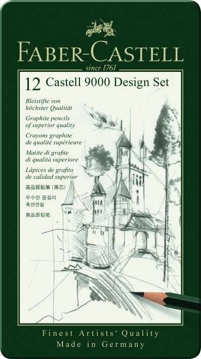 Faber-Castell CASTELL 9000 (Faber-Castell CASTELL 9000 - blyant -)-2