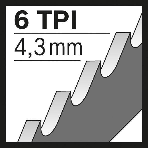 Immagine simbolo per Bosch S 644D - Sägeblatt - für Holz - Länge: 150 mm (Packung mit 100) (2608650551)