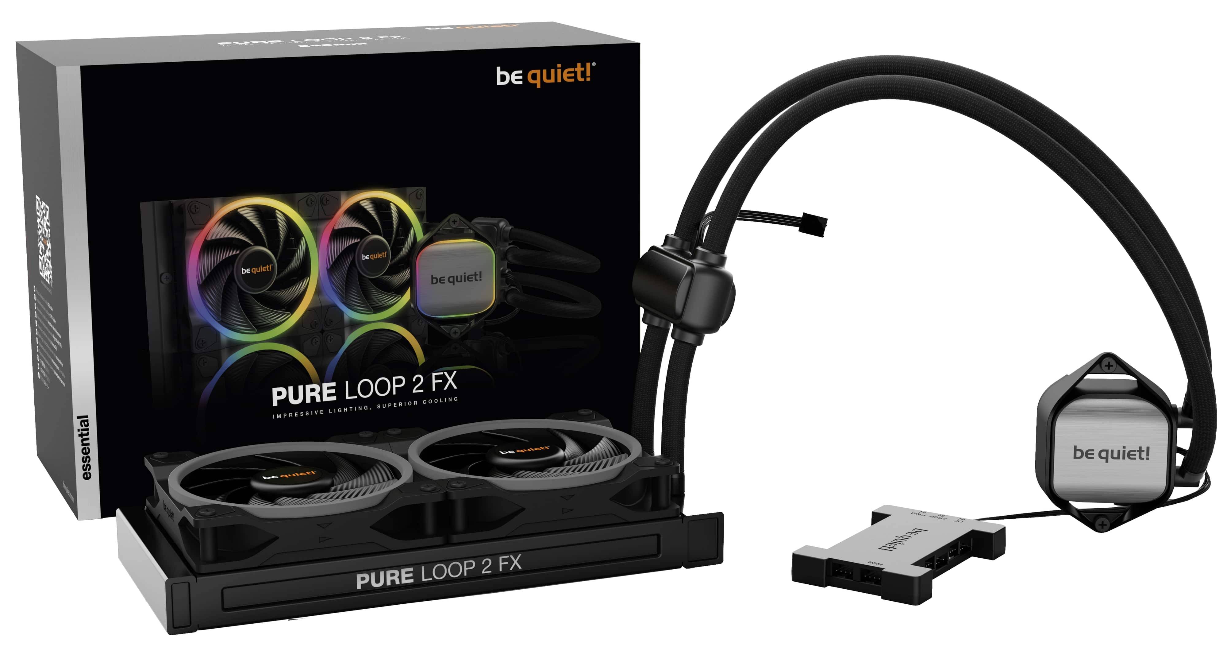 Immagine simbolo per be quiet! Pure Loop 2 FX 240mm Processore Raffreddatore di liquidi tutto in uno 12 cm Nero 1 pz BW013