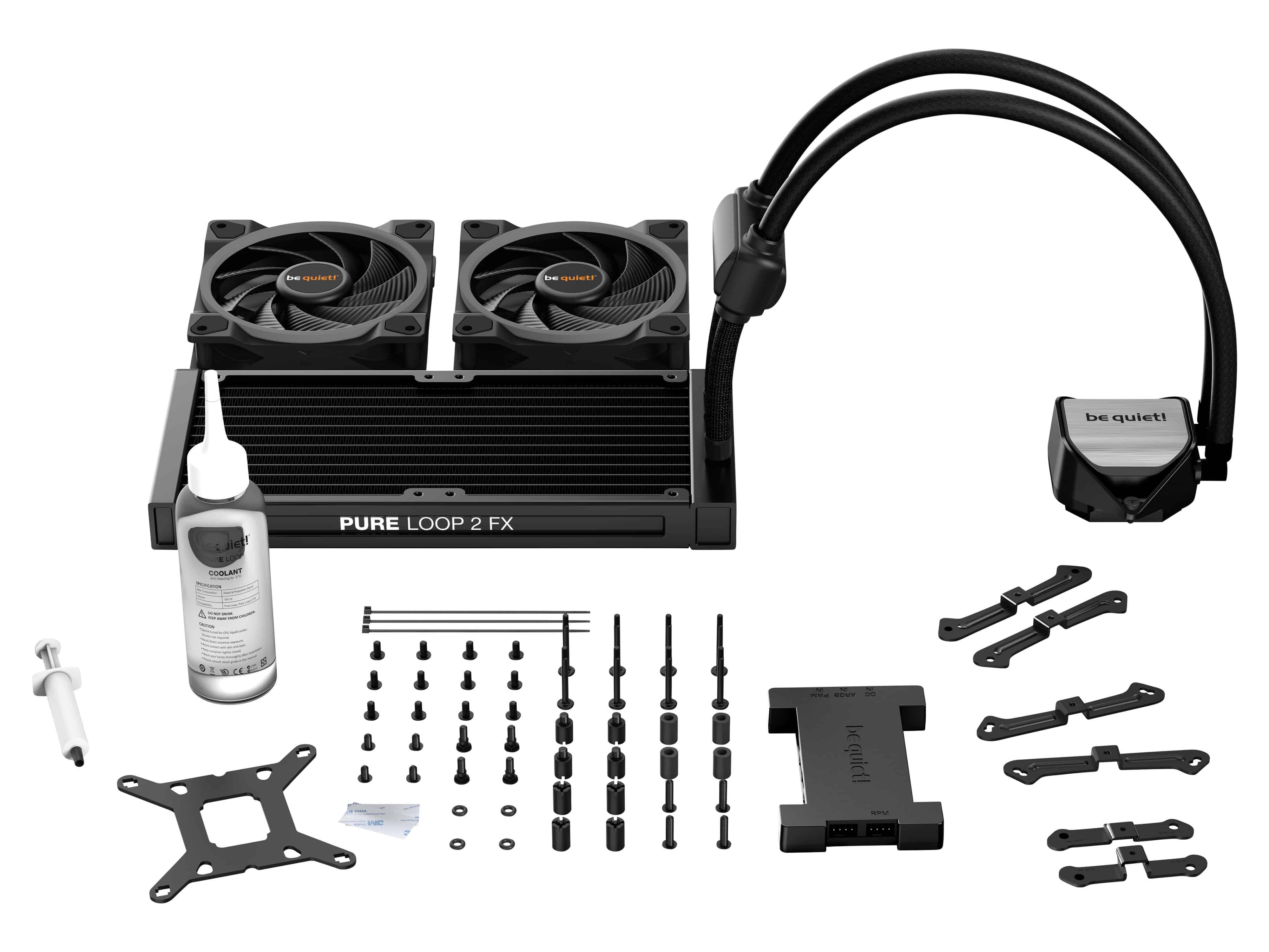Immagine simbolo per be quiet! Pure Loop 2 FX 240mm Processore Raffreddatore di liquidi tutto in uno 12 cm Nero 1 pz BW013