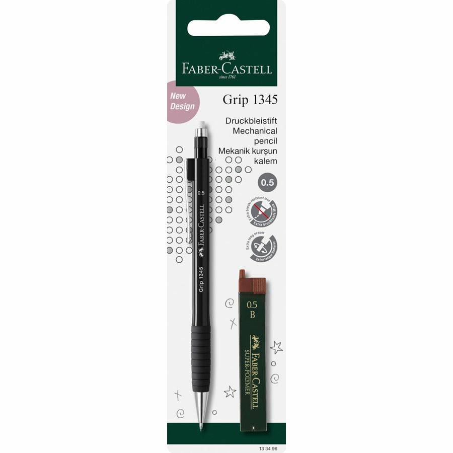 Faber-Castell Grip 1345 portamine B 2 pz (Faber-Castell GRIP 1335 - mekanisk bly)-3
