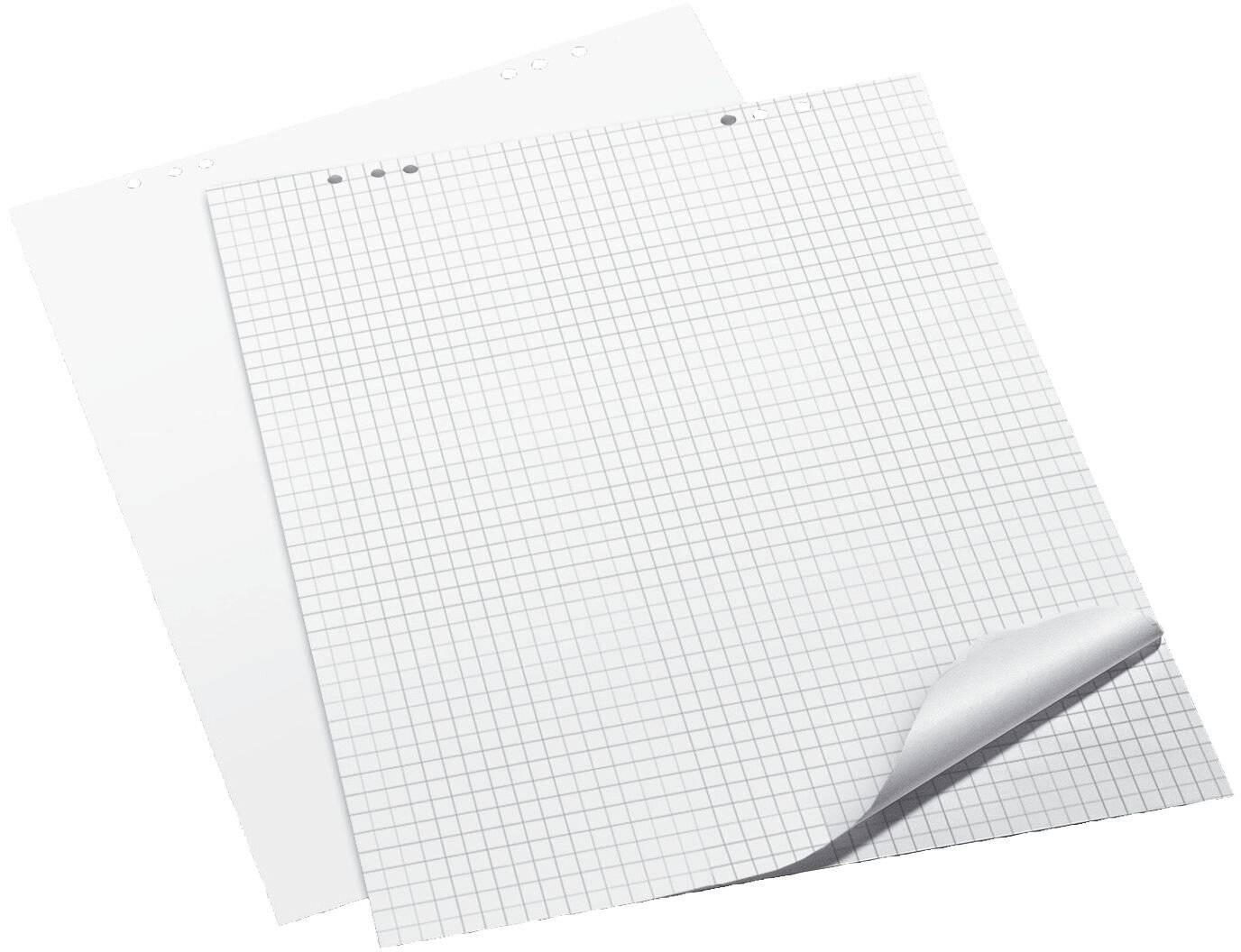 Blocchi per lavagne a fogli mobili Q-Connect 68x98 cm 20 ff a quadretti conf. da 5 pezzi - KF18927-0