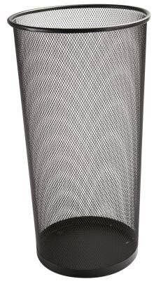 Portaombrelli in metallo Q-Connect 22.6 l h 50 cm x diametro 27,5 cm nero KF00829-0