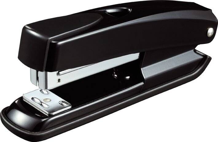Cucitrice da tavolo Q-Connect metallo 20 ff nero profondità cucitura 6,1 cm - KF01044-0