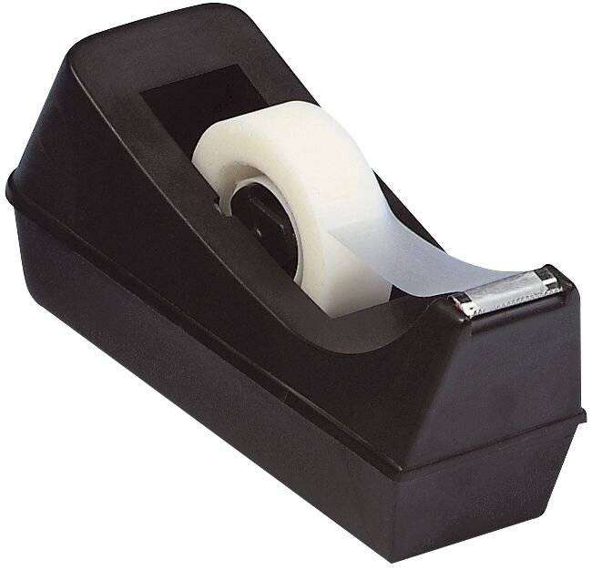 Dispenser per nastro da scrivania Q-Connect nero 19 mm x 33 m KF01294-0
