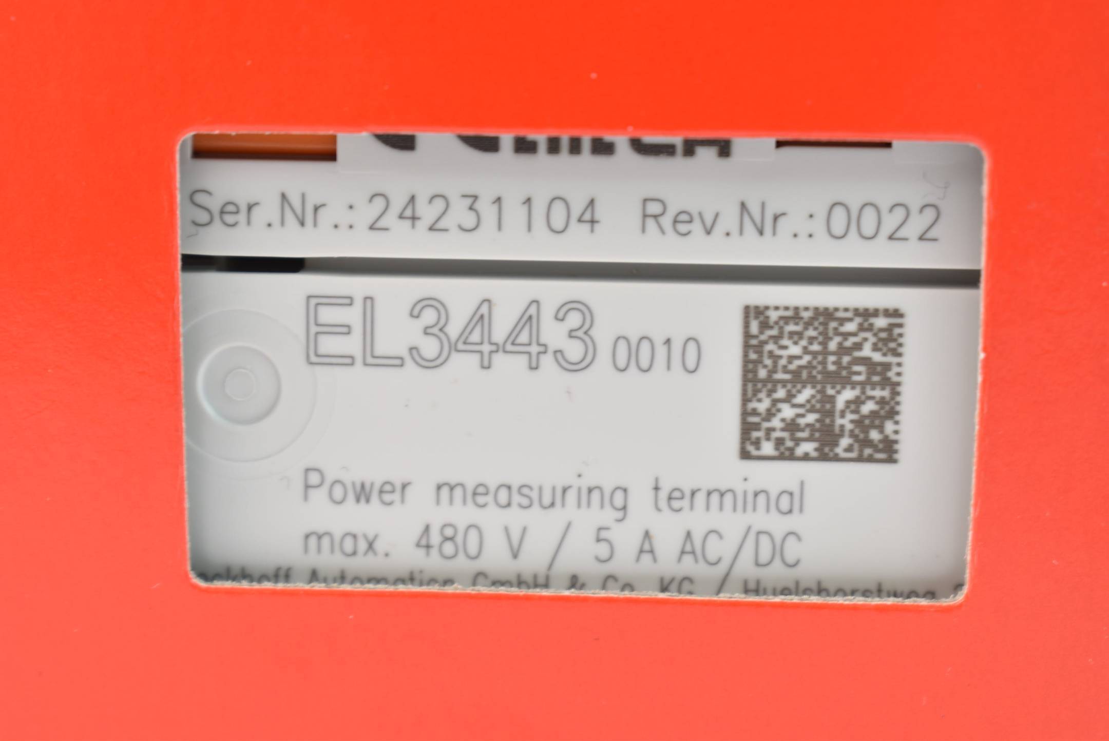Beckhoff - EL3443-0010-1