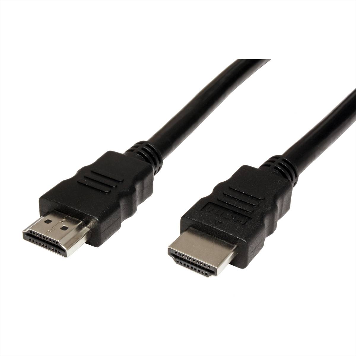 VALUE Cavo HDMI Ultra HD 4K con Ethernet, ST/ST, nero, 3 m-1