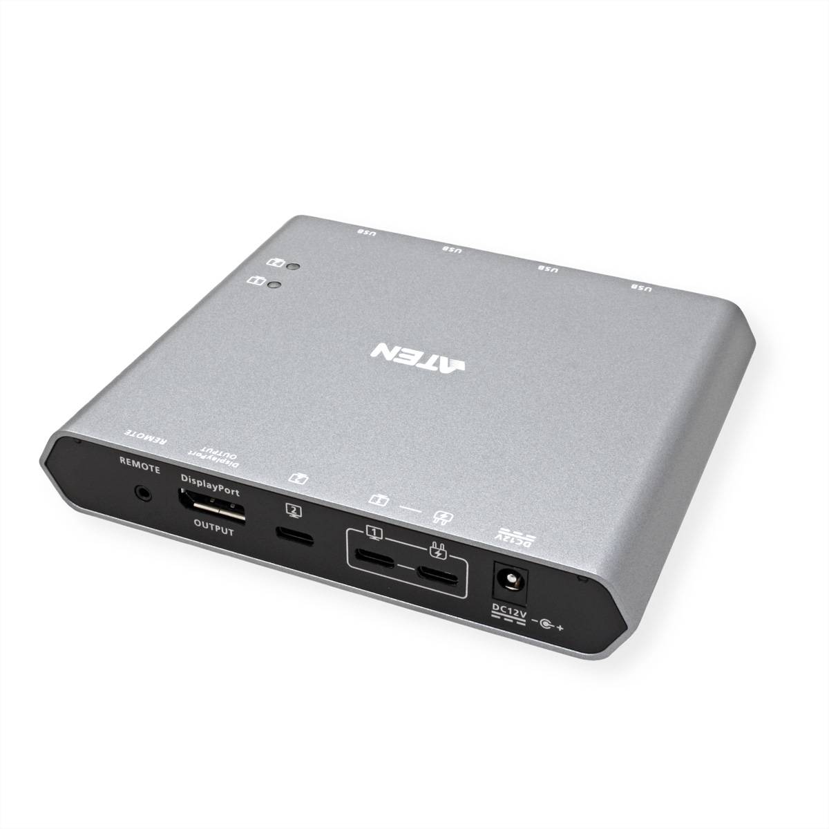 ATEN US3311 Dock KVM a 2 porte USB-C 4K DisplayPort-3