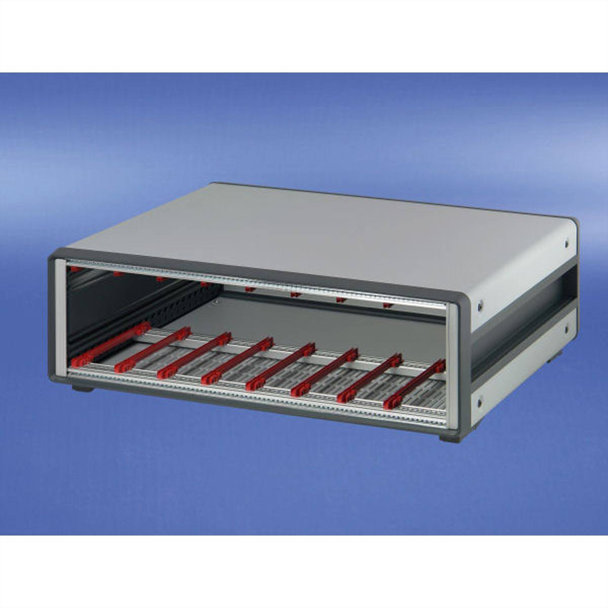 SCHROFF armadio completo 3 e 6 U - COMPAC PRO GEH.3HE 84TE 511T-2