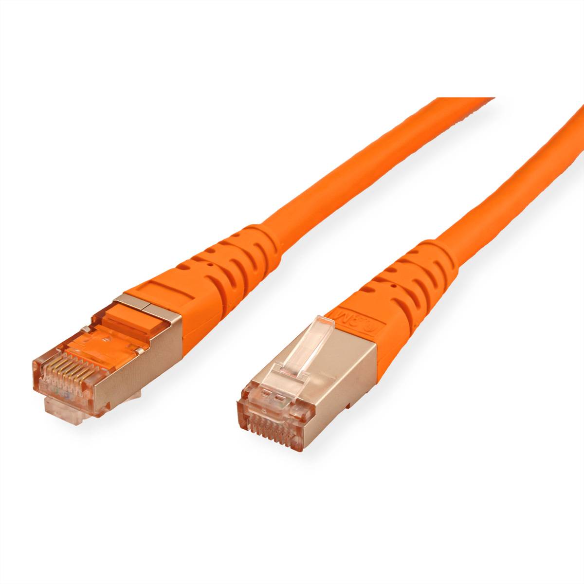 Cavo patch ROLINE Cat.6 (Classe E) S/FTP (PiMF), arancione, 3 m-1