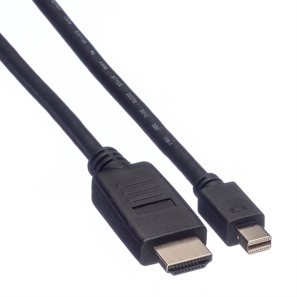 VALUE Cavo Mini DisplayPort, Mini DP-HDTV, ST/ST, nero, 1 m-3