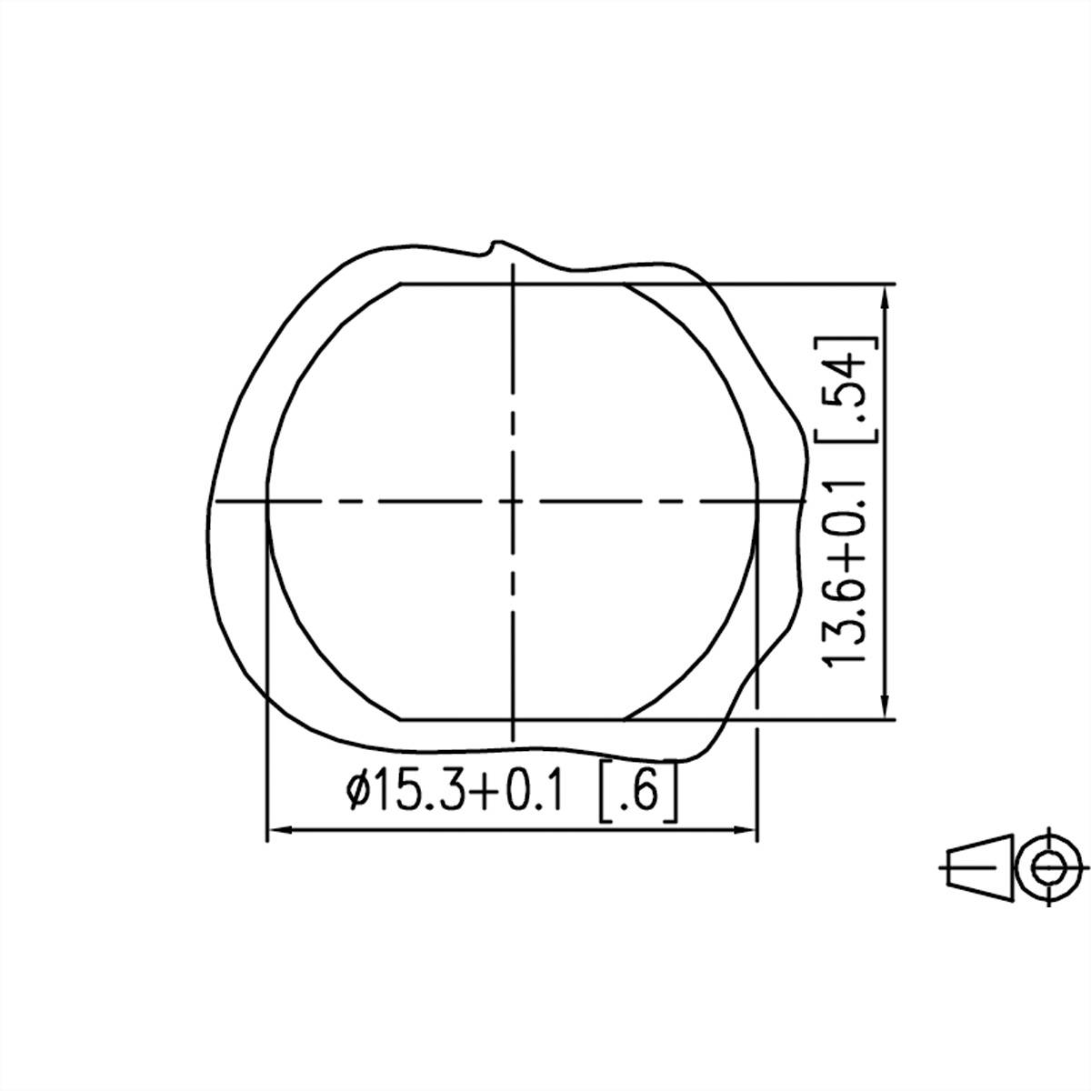Cavo di collegamento METZ CONNECT M12 BU-M12 ST, a 8 poli con codice X, diritto-rettilineo, 5 m-2