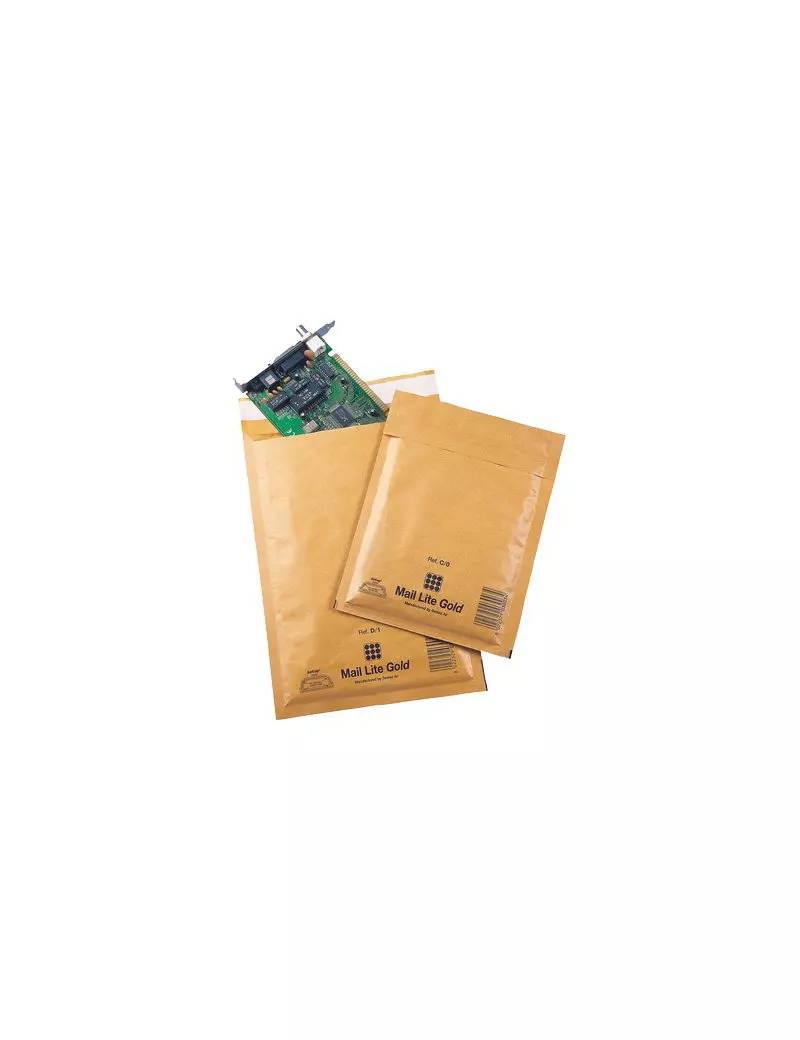 Busta Imbottita a Bolle d’Aria Aircap Sealed Air - 15x21 cm - 103027476 (Avana Conf. 10)-0