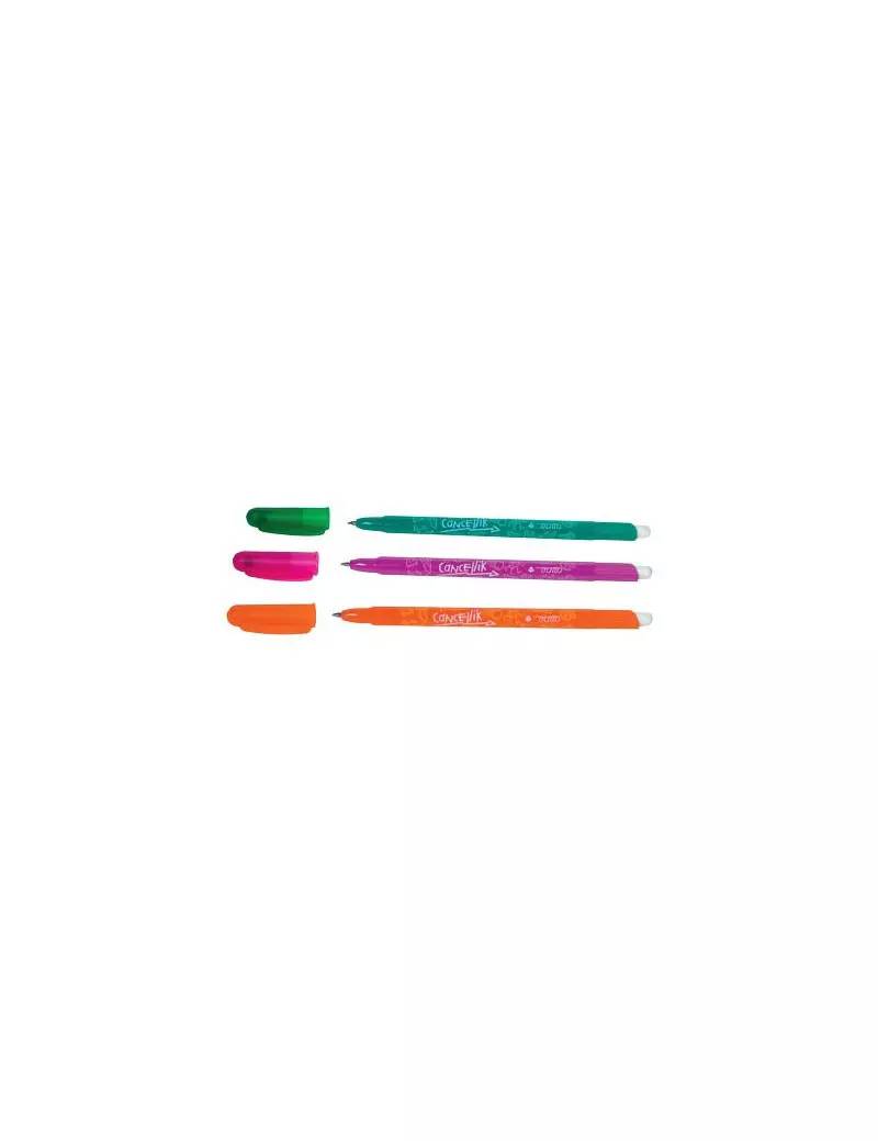 Penna a Sfera Cancellabile Tratto Cancellik Fila - 1 mm - 826102 (Rosso Conf. 12)-0