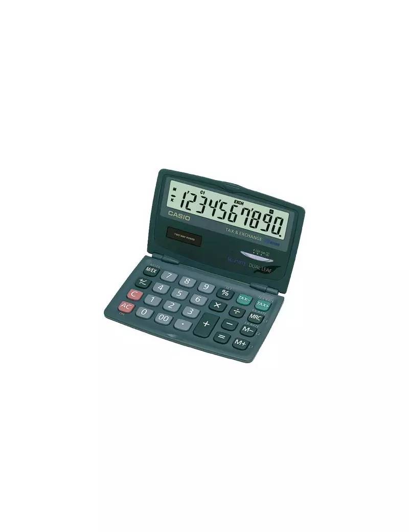 Calcolatrice Tascabile SL-210TE Casio (Grigio)-0