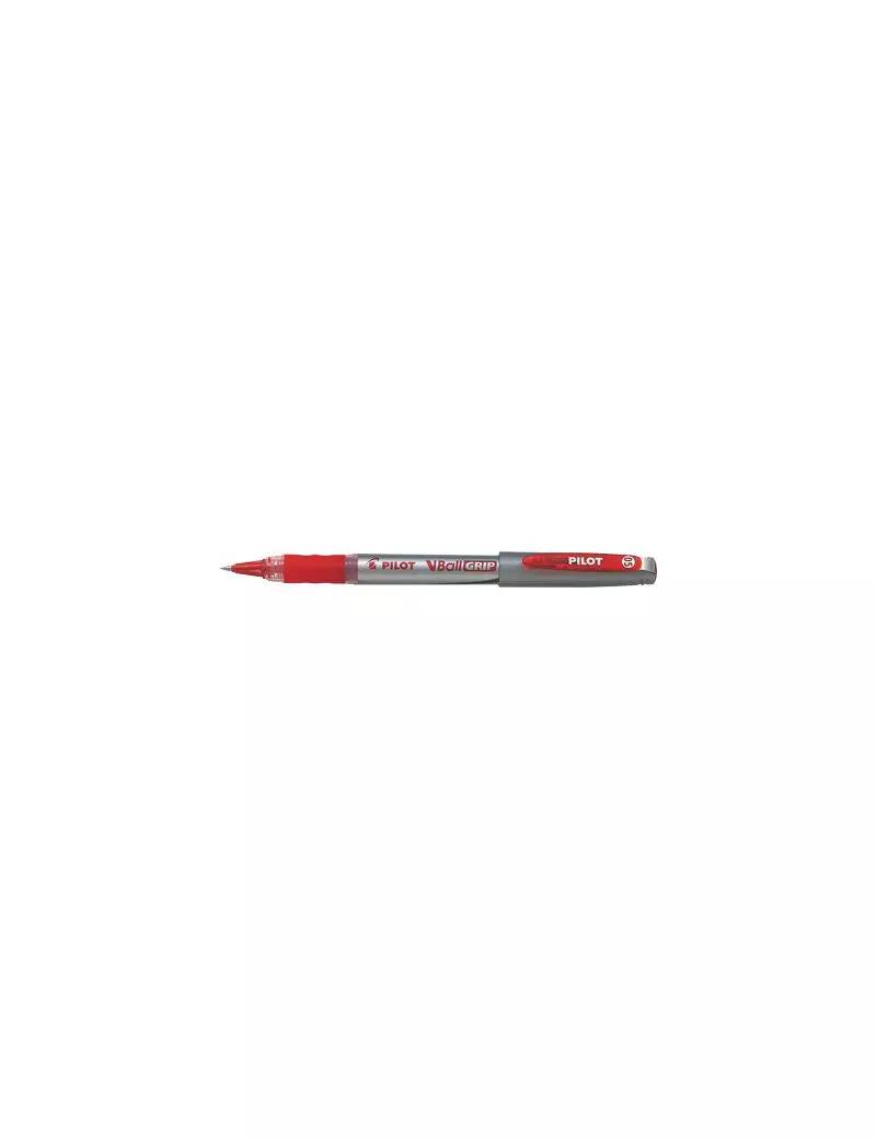 Penna Roller V Ball Grip Pilot - 0,5 mm - 011262 (Rosso)-0