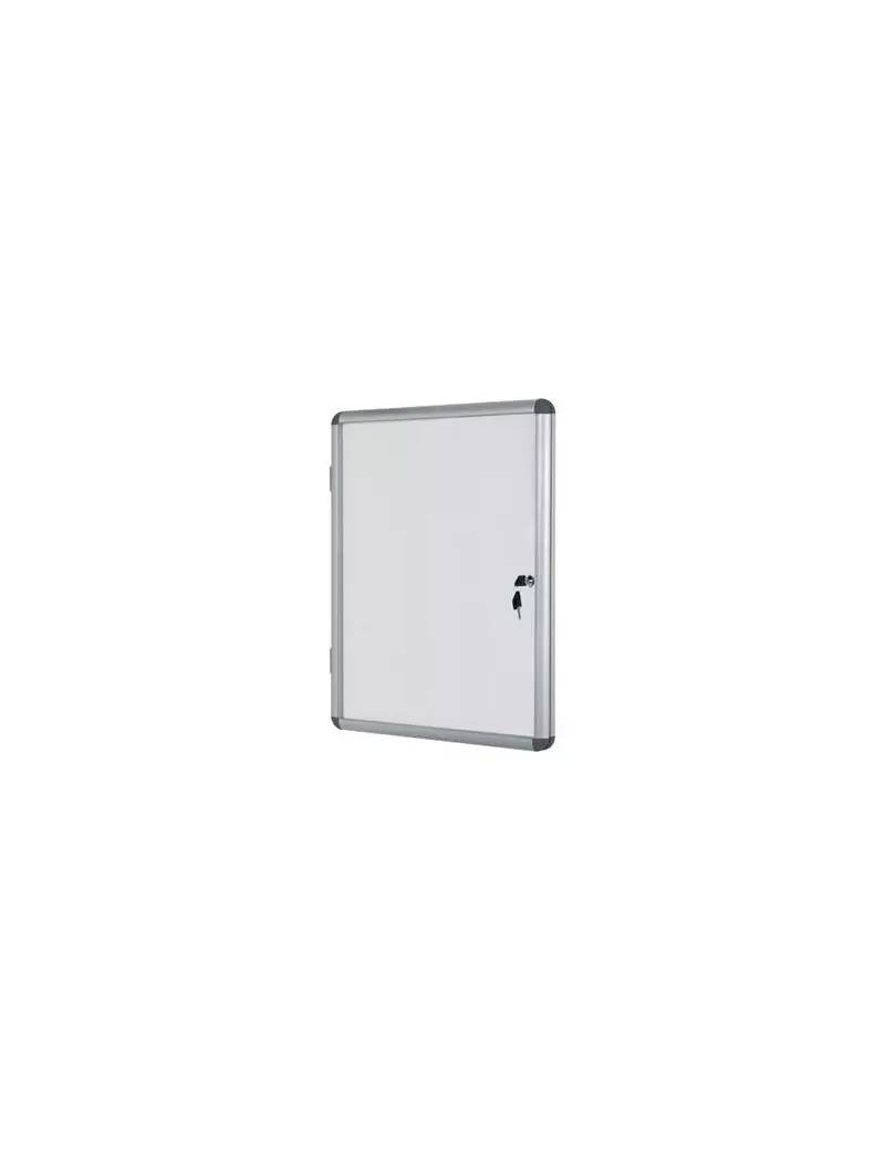 Bacheca Magnetica per Interni Earth-it Bi-Office - 4xA4 - 50x67,4 cm - VT610109150 (Alluminio Anodizzato)-0