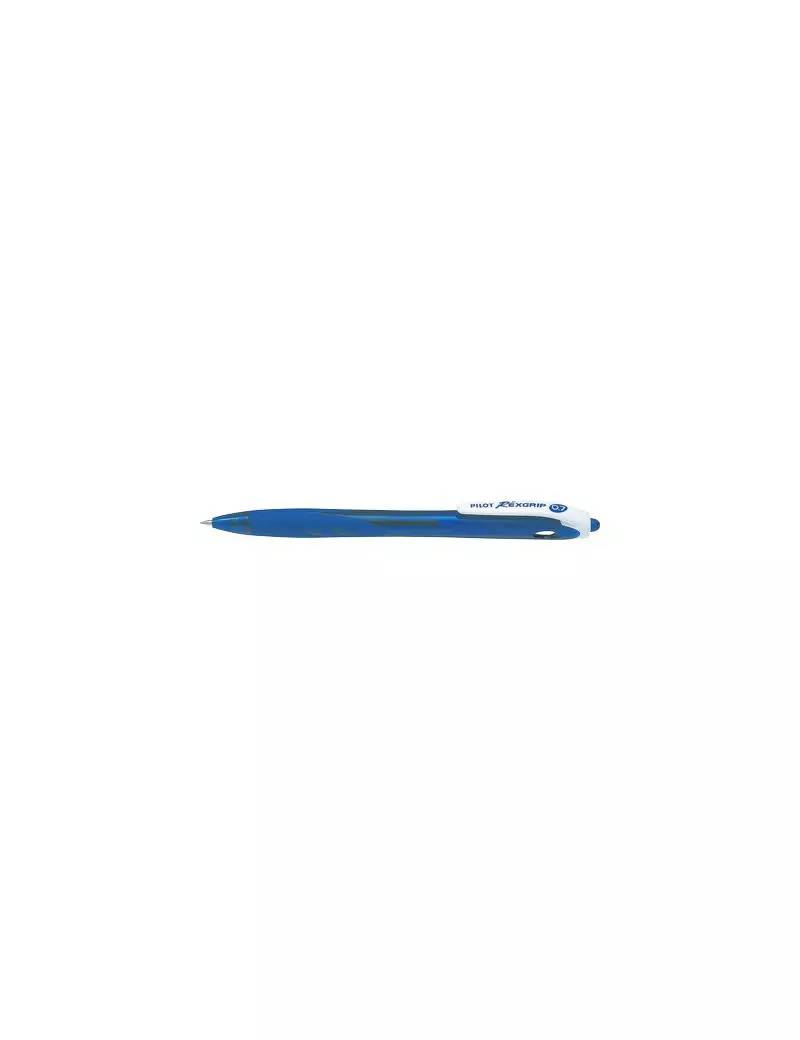 Penna a Sfera Rexgrip Begreen Pilot - 0,7 mm - 040016 (Blu Conf. 10)-0