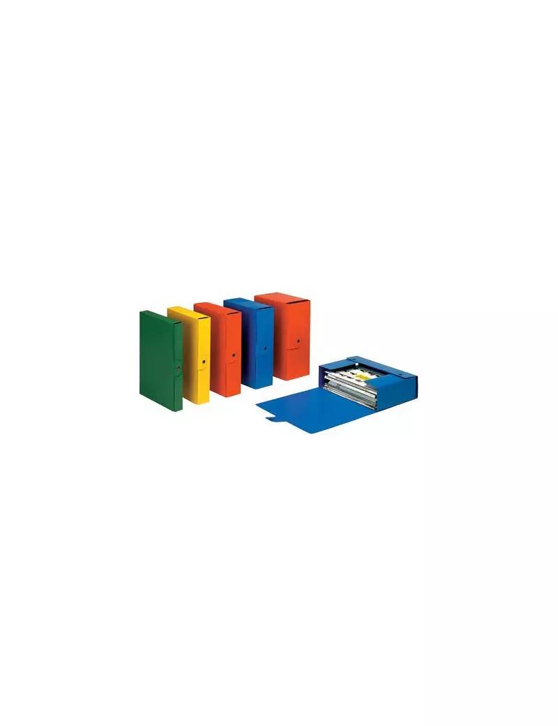 Scatola Portaprogetti Eurobox C28 Esselte - Dorso 8 - 25x35 cm - 390328160 (Rosso Conf. 5)-0