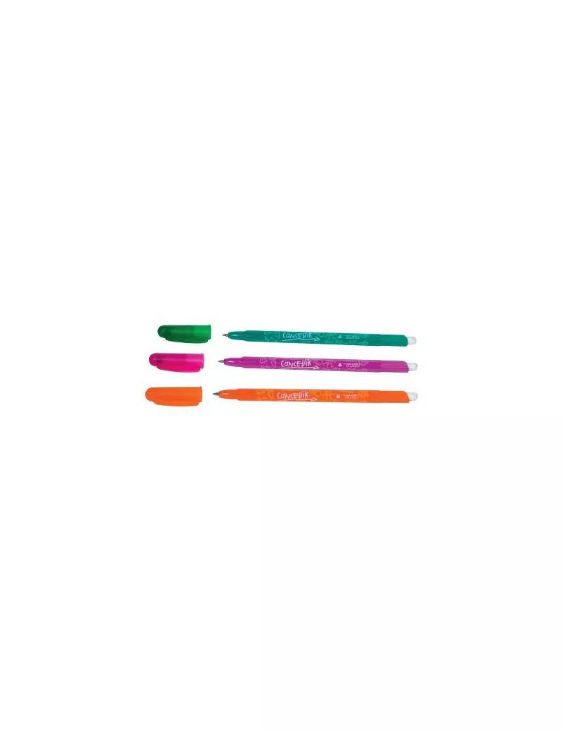 Penna a Sfera Cancellabile Tratto Cancellik Fila - 1 mm - 826106 (Fucsia Conf. 12)-0