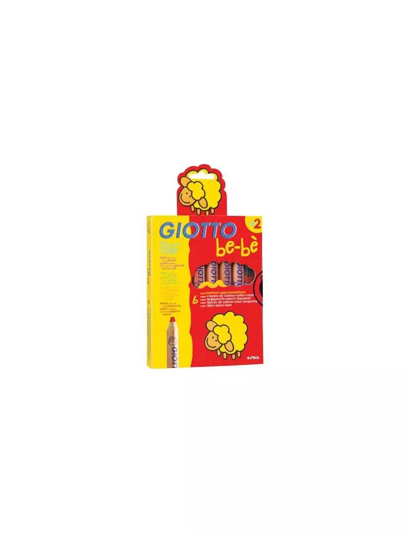 Supermatitoni con Appuntamatitoni Giotto Fila - 7 mm - 466400 (Assortiti Conf. 6)-0