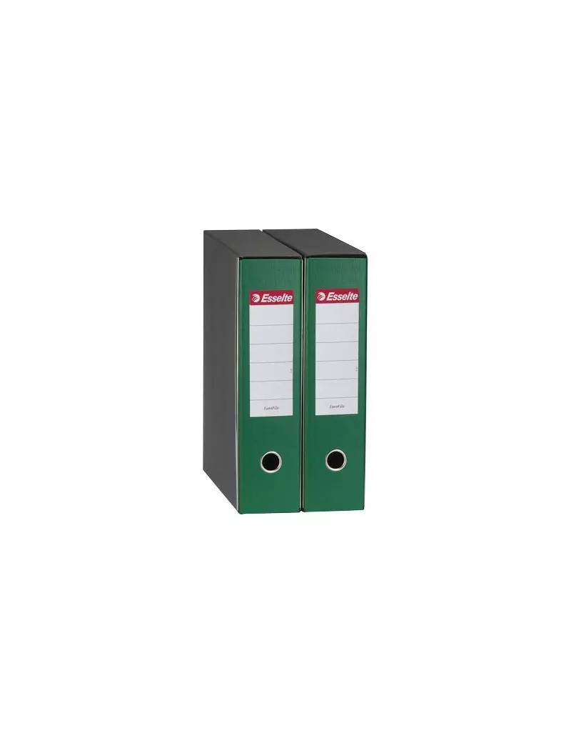 Registratore Eurofile G53 Esselte - Commerciale - Dorso 8 - 23x30 cm - 390753180 (Verde)-0