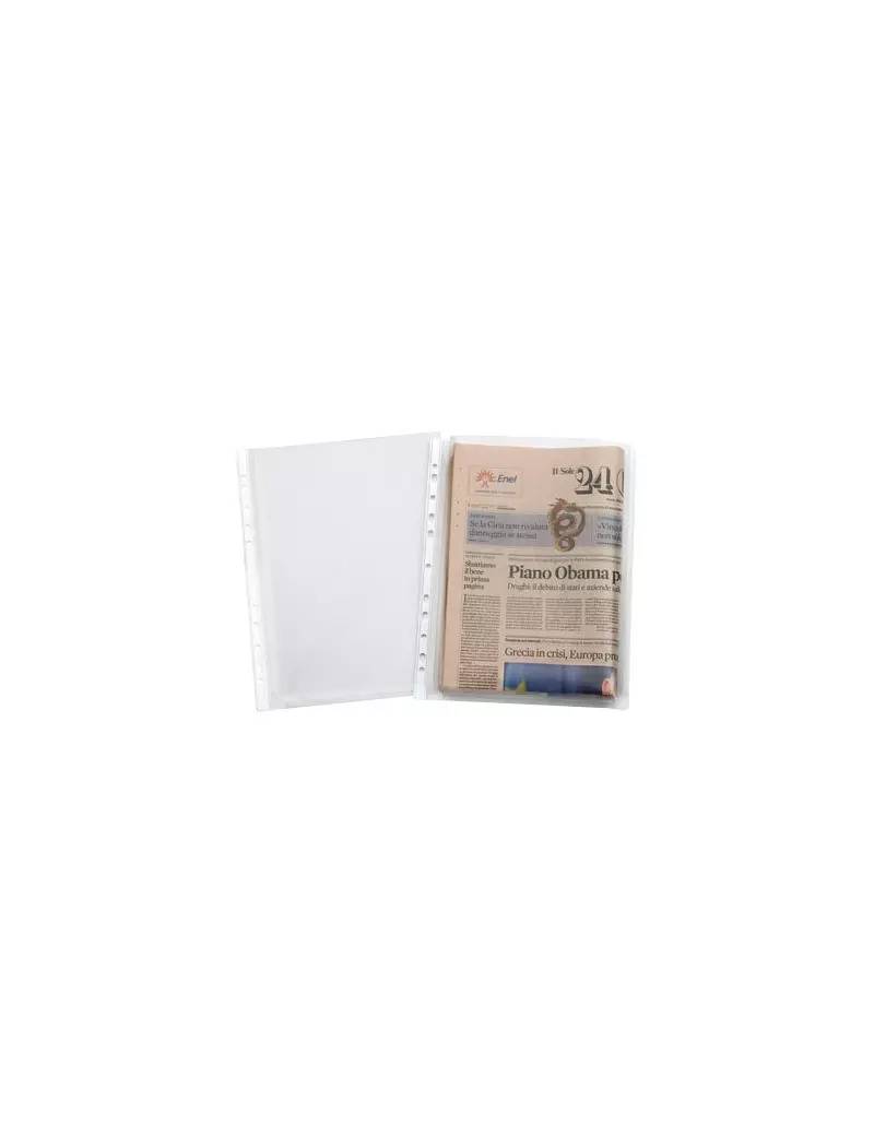 Busta con Soffietto Alta Capacità Favorit - 21x29,7 cm - 100080753 (Trasparente Conf. 10)-0