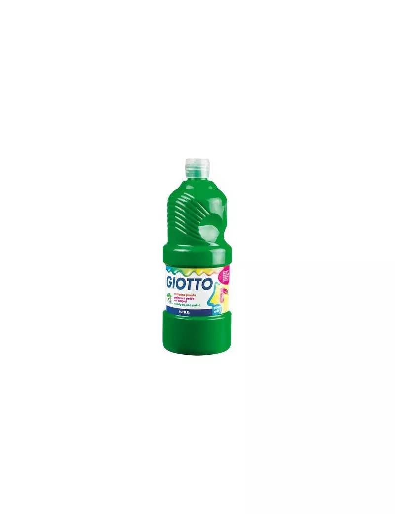 Tempera Pronta Giotto Fila - 1000 ml - 533412 (Verde)-0