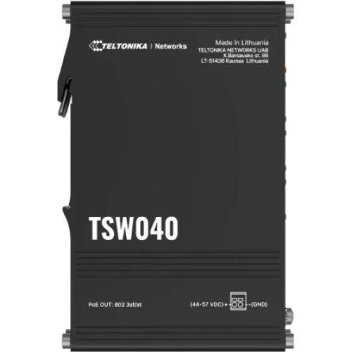 TSW040 Teltonika DIN Rail POE Unmanaged Switch-4