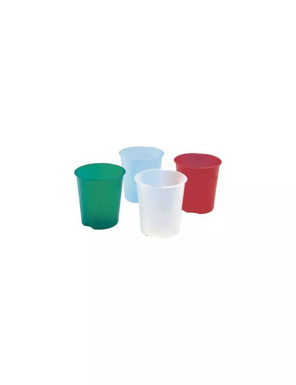 Cestino Gettacarte Fellowes - 16,5 Litri - E020TN (Trasparente Naturale)