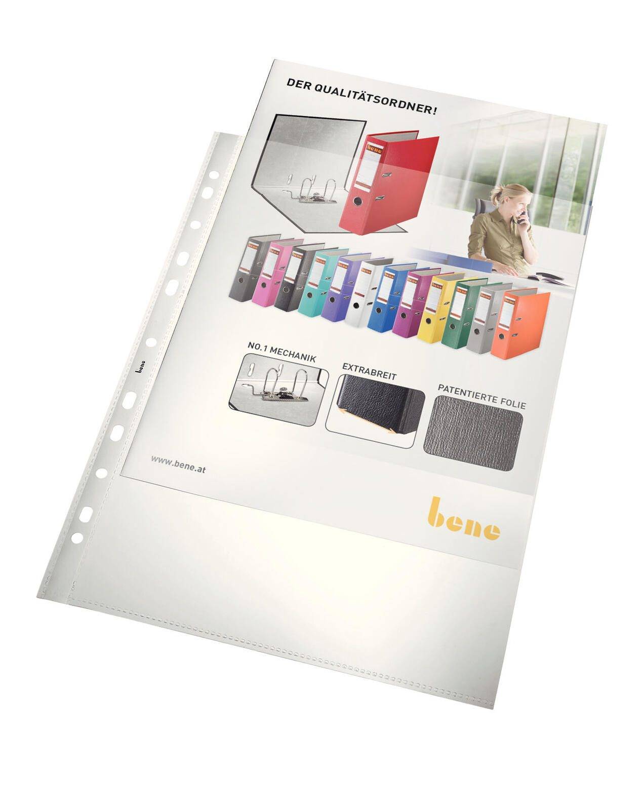 bene buste per brochure DIN A4 0,14 mm cristalline-0