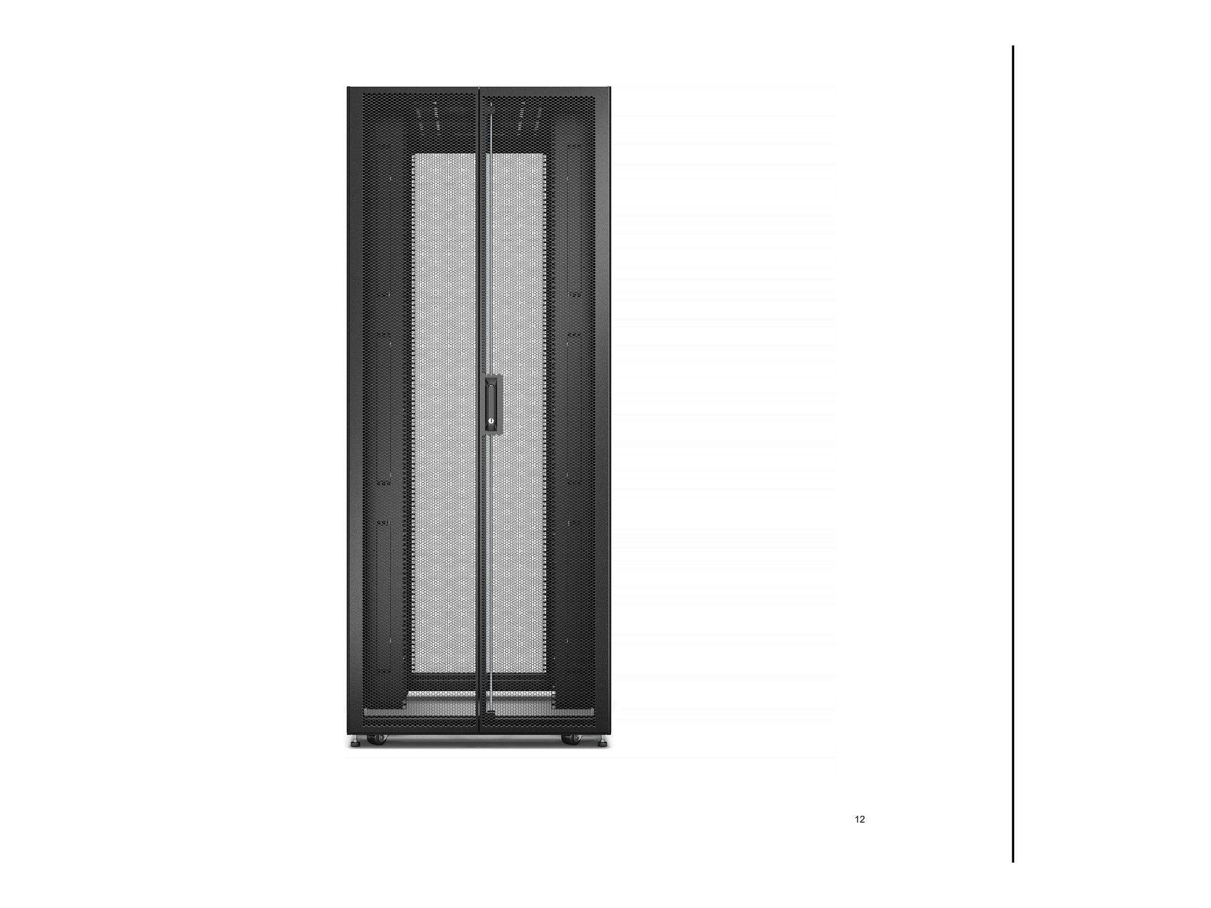 APC ER8282 rack 42U Rack indipendenti Nero-2