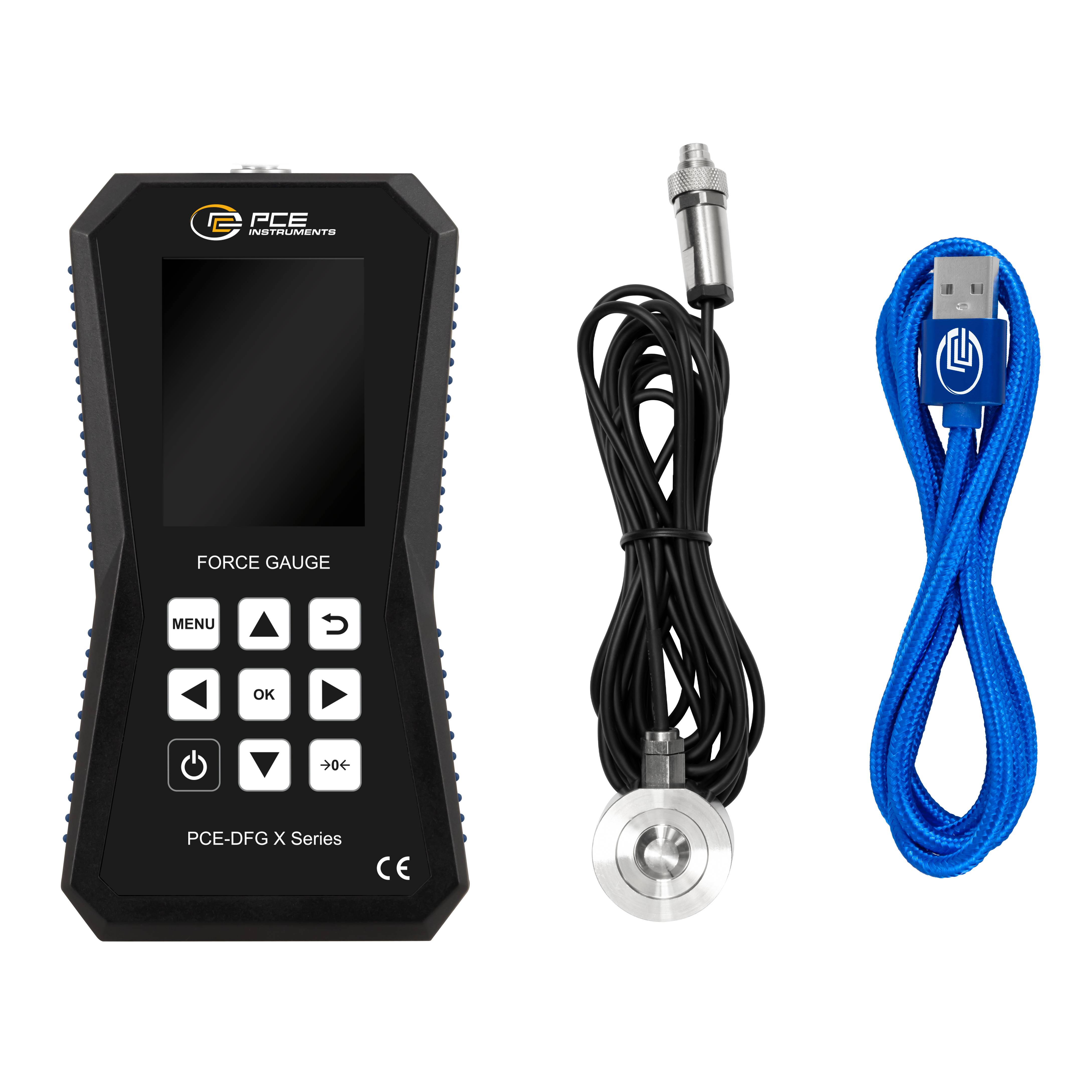 PCE Instruments PCE-DFG 10K XF Misuratore di forza 0 - 10000 N di fabbrica senza certificato-6