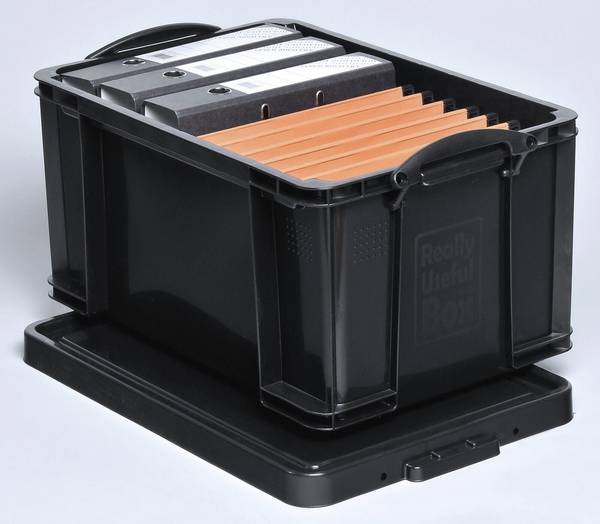 Really Useful Box Scatole portaoggetti Useful Box 48.0l nero 48.0 l - 61.0 x 40.2 x 31.5 cm nero