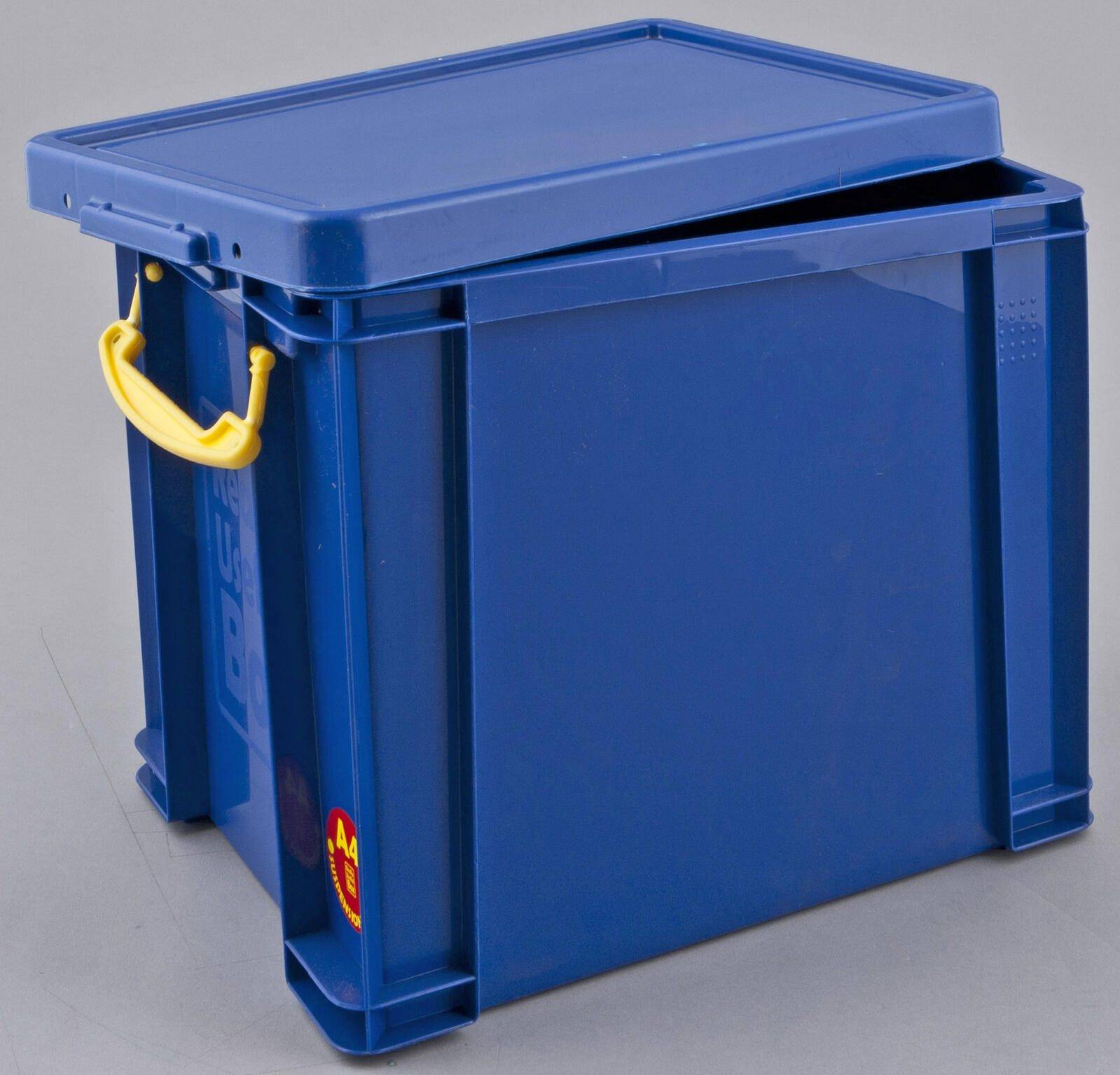 Really Useful Box Scatole portaoggetti Useful Box 19.0l blu 19.0 l - 39.5 x 25.5 x 29.0 cm blu-0