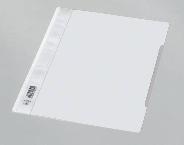 Cartella DURABLE DIN A4 in polipropilene (PP) bianco