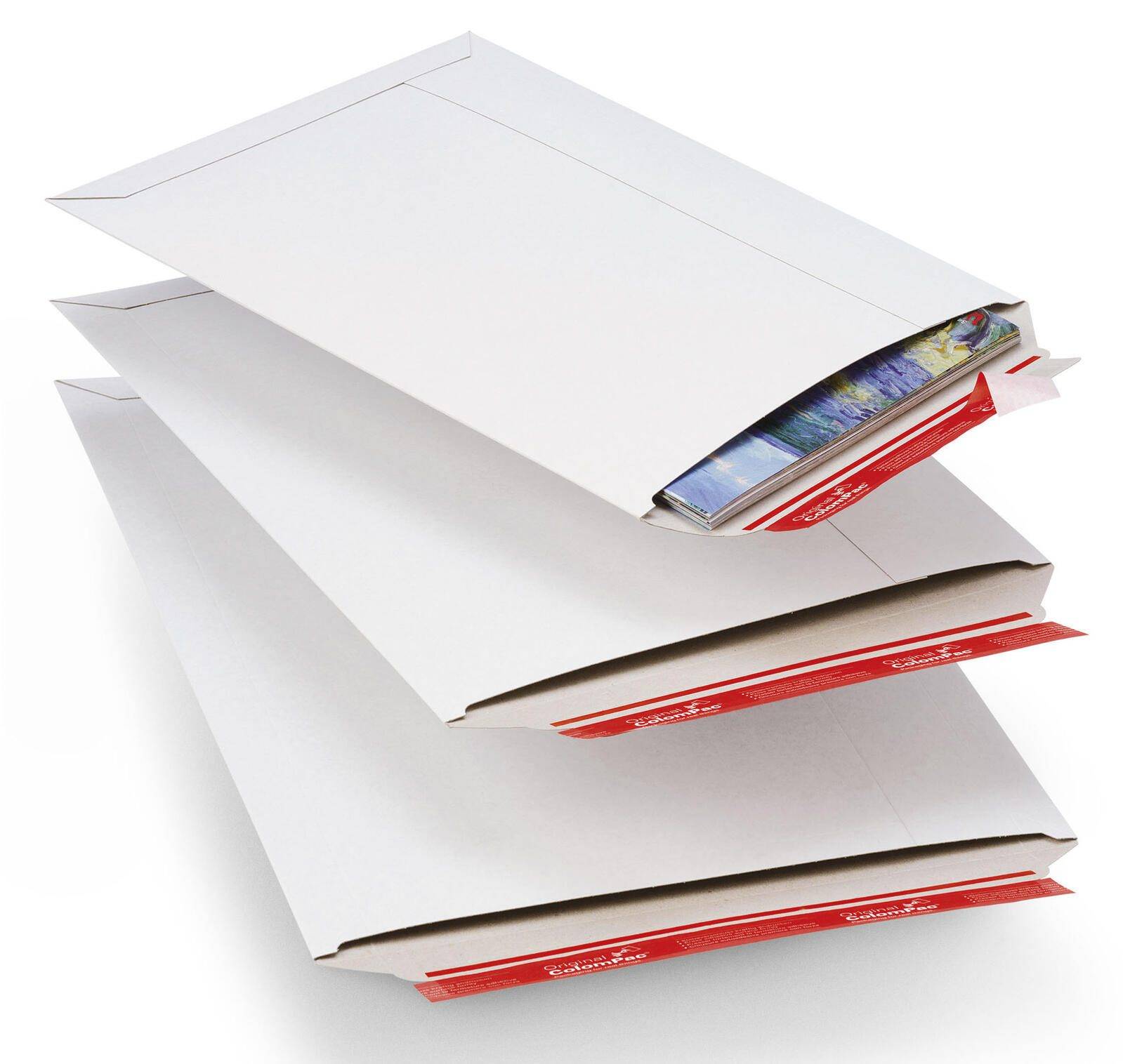 Tasche di spedizione di cartone Colompac® per A3 White-0