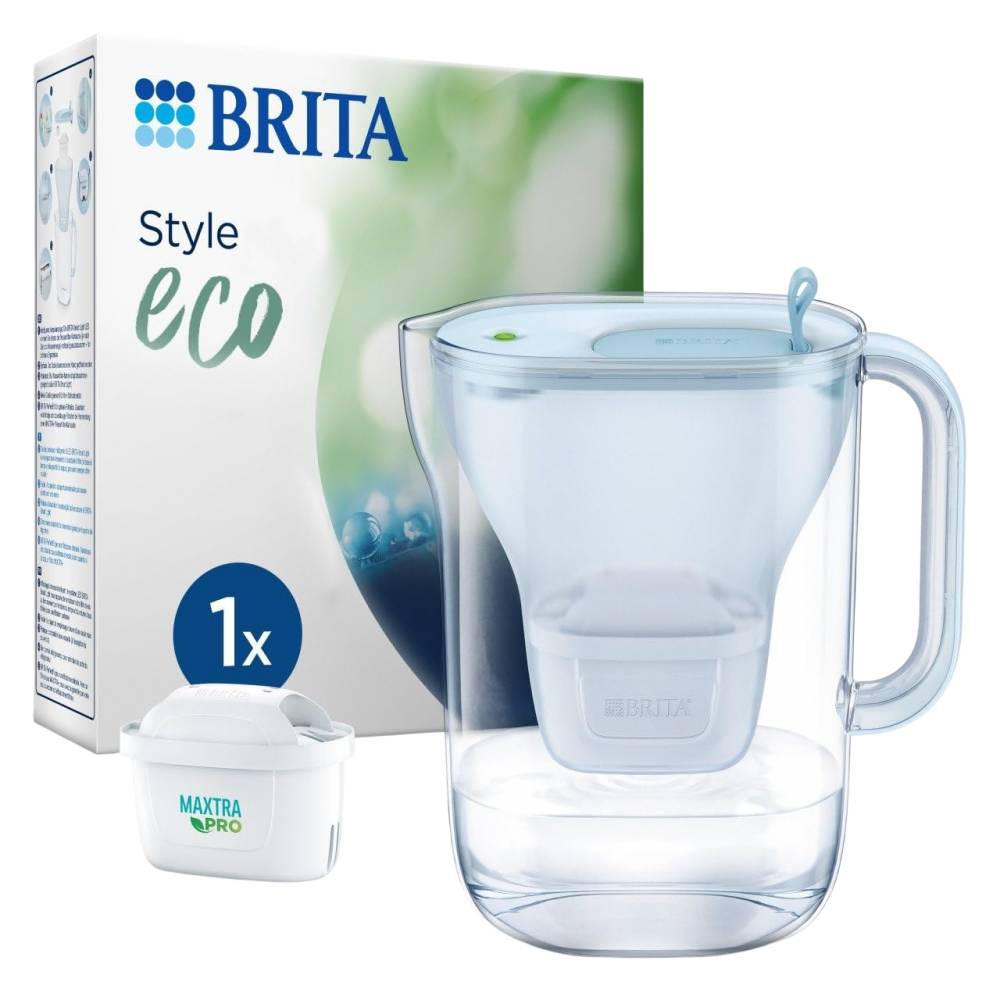 Brita Wasserfilter, 2,4 l Fassungsvermögen, 1,4 l Fassungsvermögen gefiltertes Wasser, Filterkartusc (136123 (1054893))-0